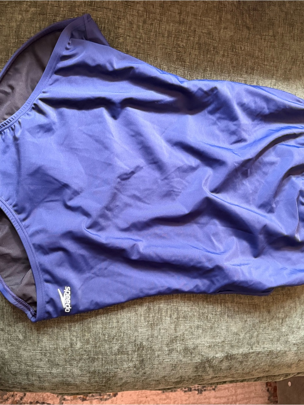 Speedo Violet Athletic One-Piece Swimsuit
